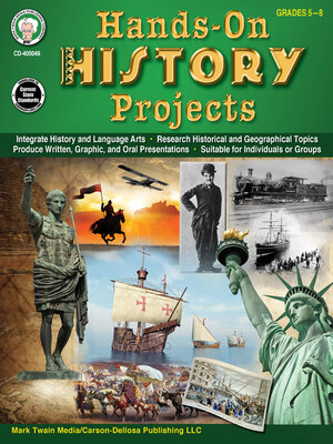 cover image of Hands-On History Projects Resource Book, Grades 5--8